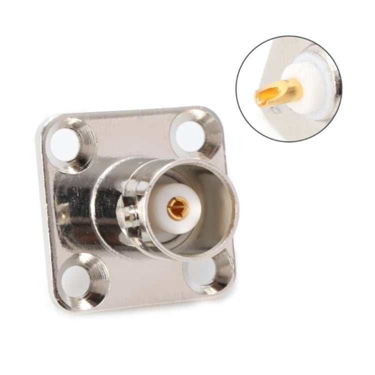 4 Flange BNC Female Jack Panel Chassis 4 Flange BNC Female Jack Panel Chassis